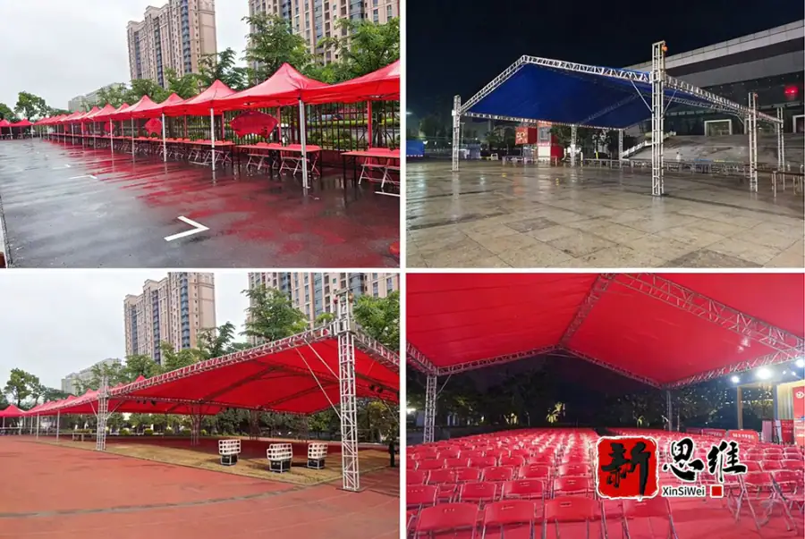 帐篷租赁，活动桌椅租赁，全域物料配送