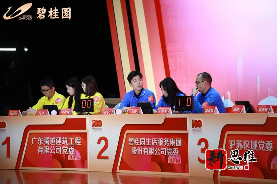 顺德抢答器出租-选手抢答环节特写