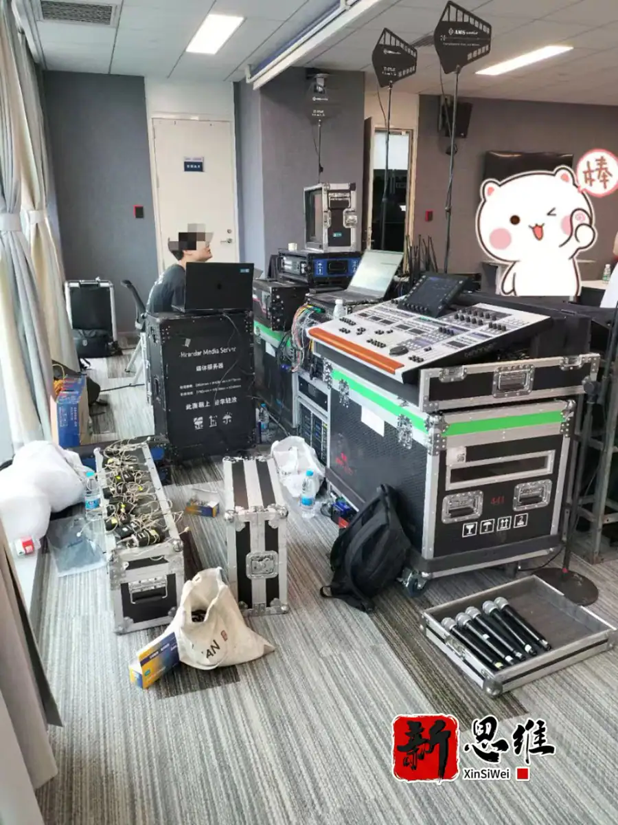 清远抢答器出租-后台设备展示